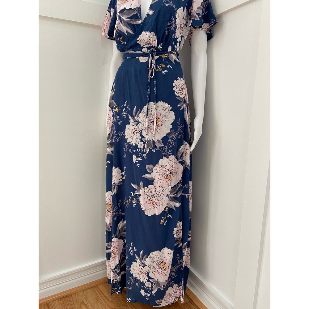 Closette Chic Wildflower Maxi Dress beautiful size medium * wom15 - Picture 5 of 11